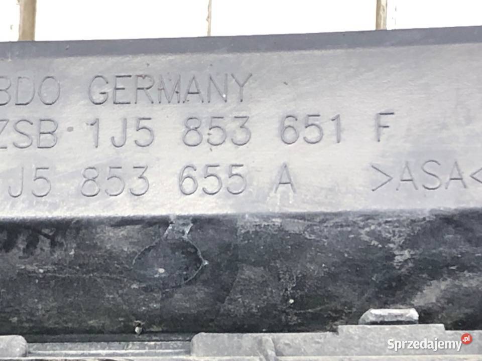 ATRAPA GRILL VW BORA I 9813 1J5853651F