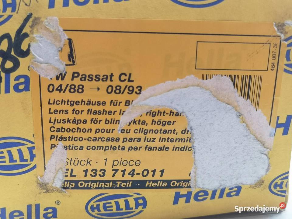 KIERUNKOWSKA KIERUNEK PRAWY P PRZÓD PASSAT B3 osobowe sprzedam