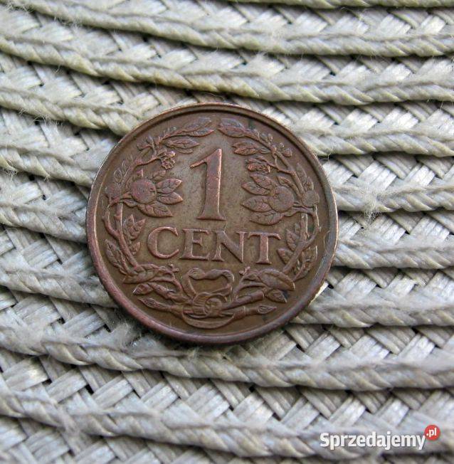 Holandia 1 Cent 1941r Brąz wielkopolskie Kalisz
