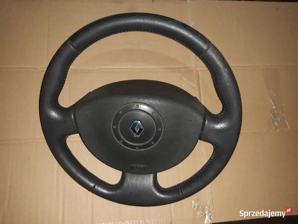 Scenic II Kierownica skora