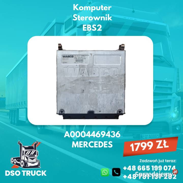 Komputer Sterownik EBS2 A0004469436 MERCEDES Zawichost
