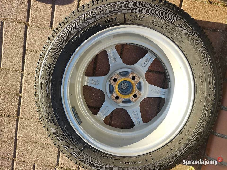Alufelgi 15 koła alusy 6Jx15 ET38 z oponami aluminiowe