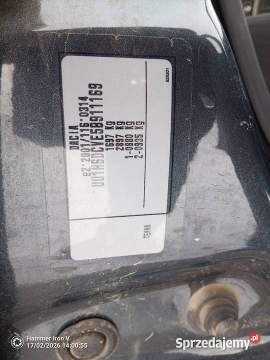 Dacia duster 16 4x4 2017r pierwszy właściciel Kielce