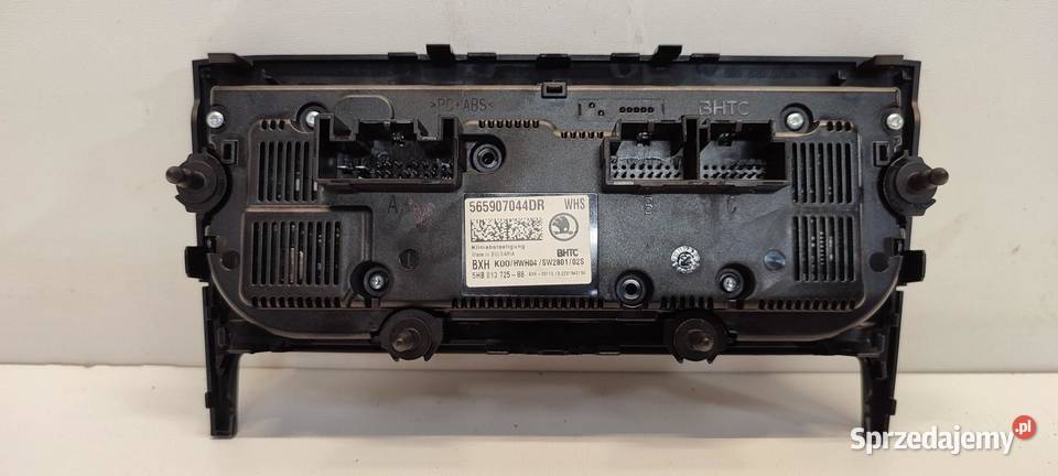 SKODA KAROQ PANEL KLIMATYZACJI 565907044DR