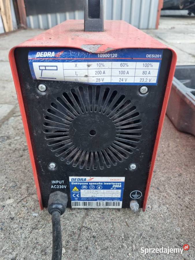 Dedra DESi201 spawarka inwertorowa 200A
