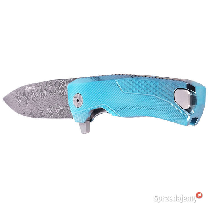 Nóż składany LionSteel Blue Titanium Chad