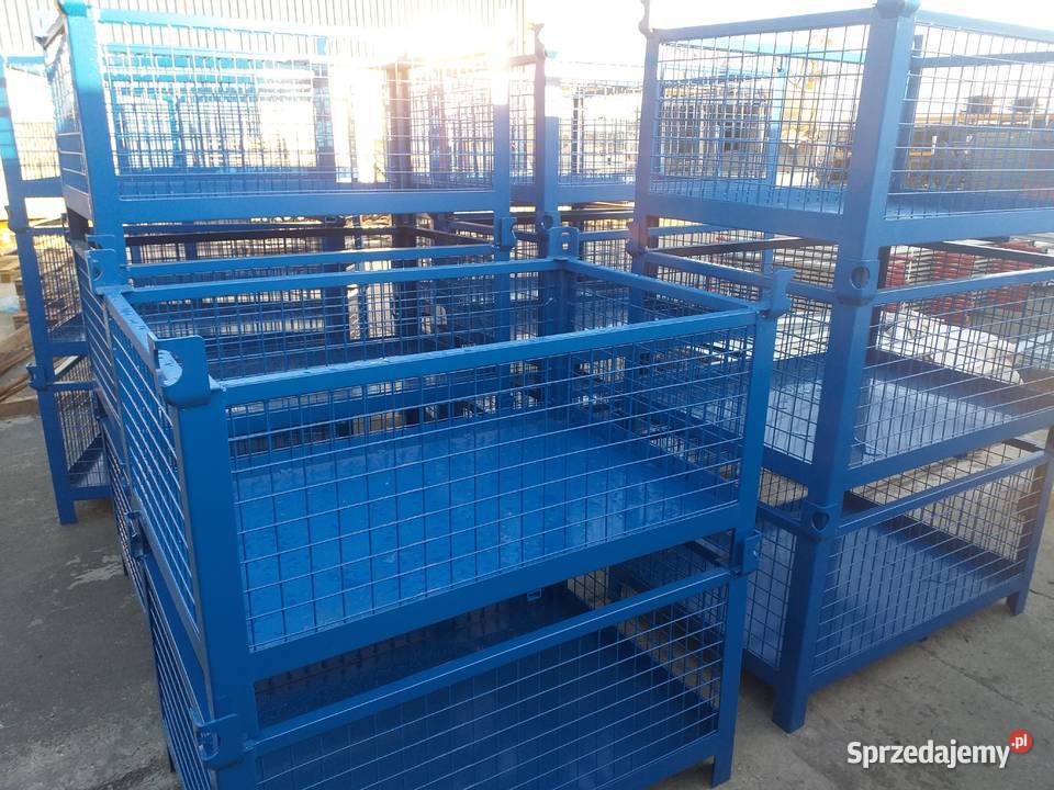 Skrzyniopaleta metalowa 1200x800 sprzedam