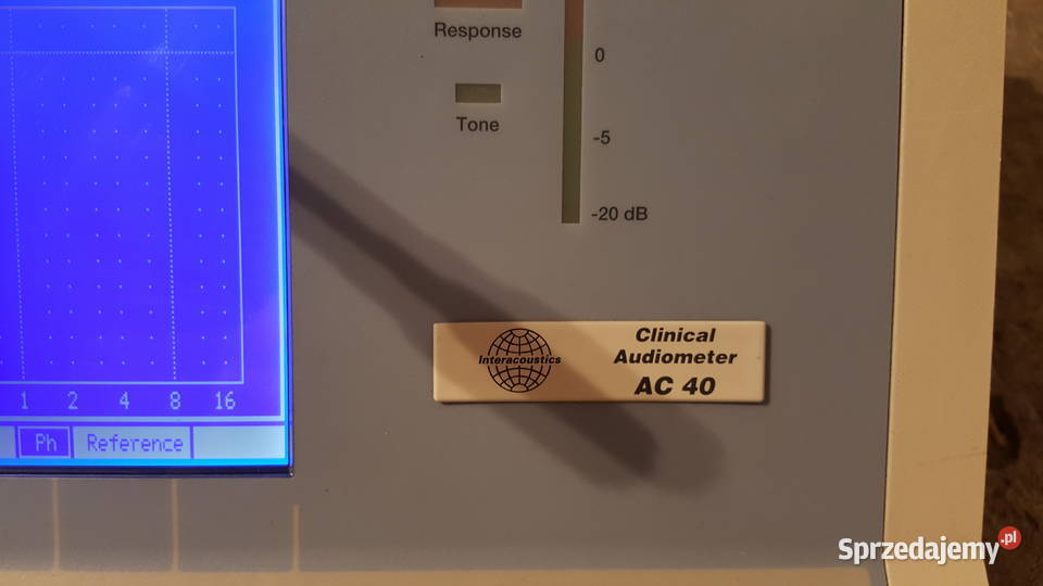 Audiometr kliniczny INTERACOUSTICS AC40 Zielona Góra sprzedam