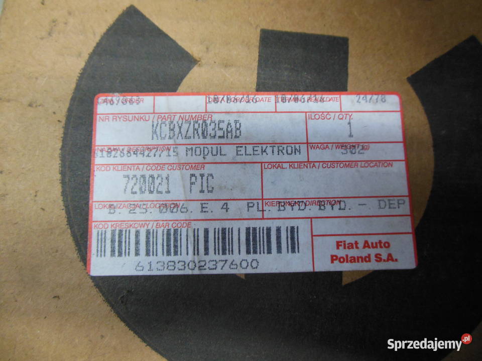 P68284720AB STACYJKA JeepDodgeChrysler Kozy