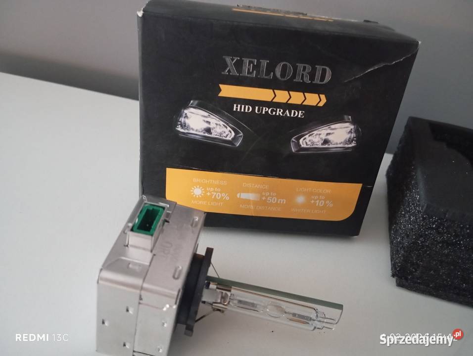 Xelord D1S żarówki ksenonowe 6000K 35 W 2 sztuki osobowe Olszyna sprzedam