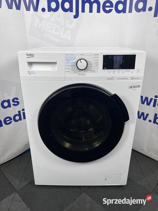 Pralkosuszarka BEKO HTV7616XW 74 1200obr Slim Warszawa sprzedam