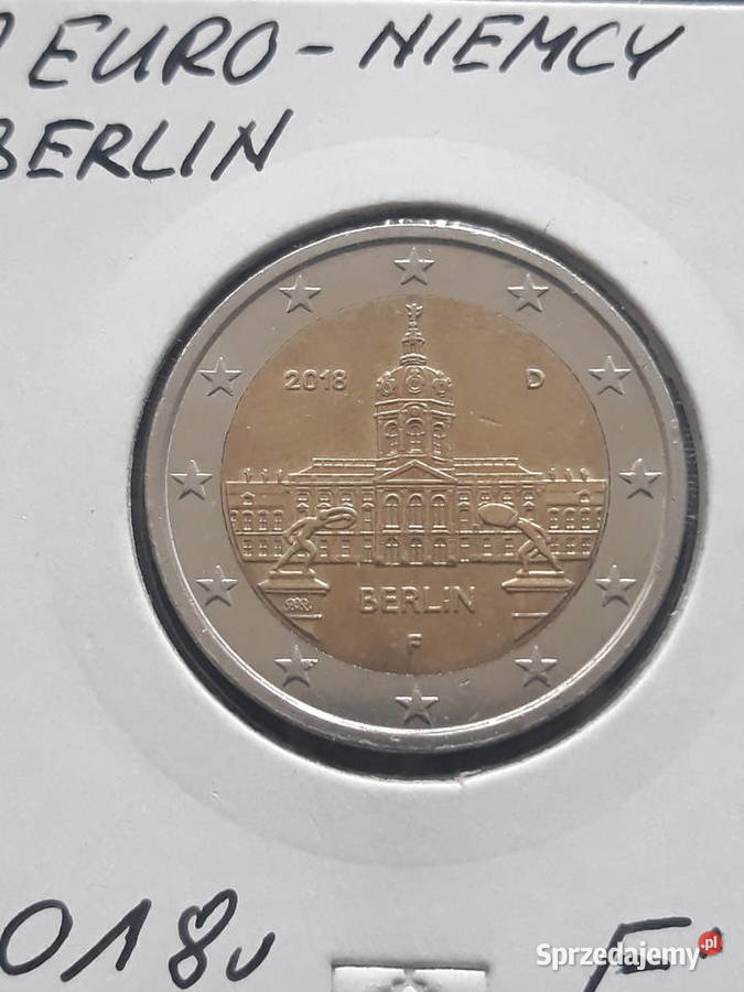 2 Euro Niemcy Berlin 2018 r men F Konin