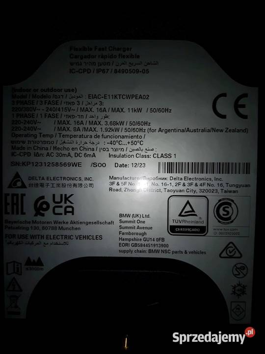 ładowarka so samochodów elektrycznych BMW pomorskie Gdańsk