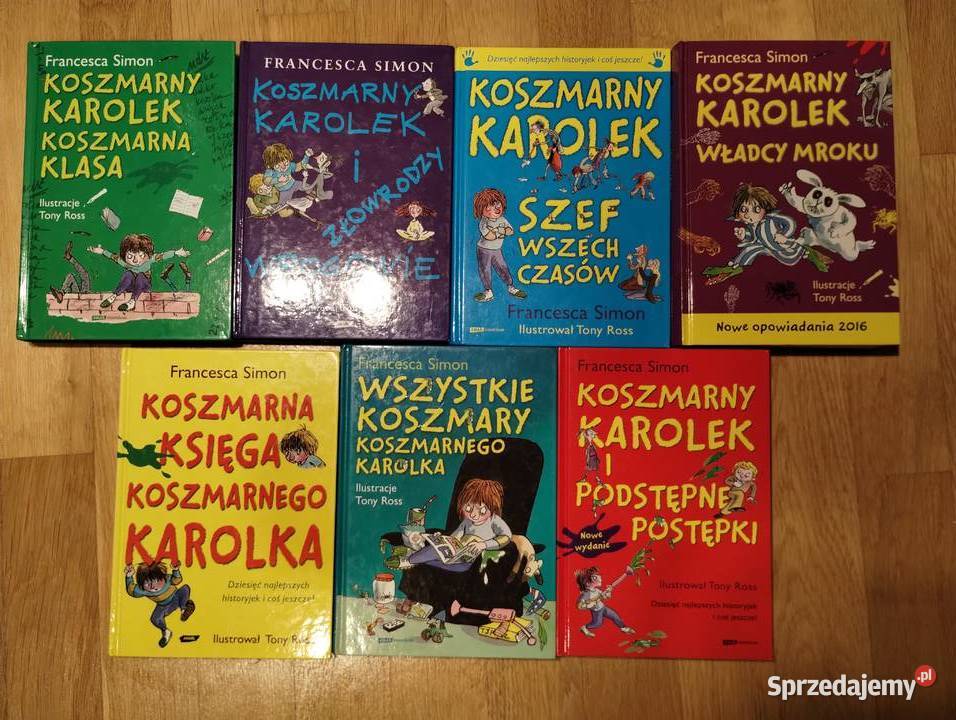 Francesca Simon Koszmarny Karolek 7 książek Proza i poezja Giżycko