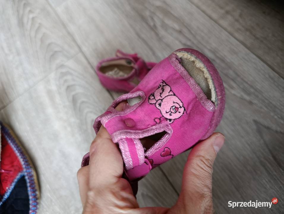 kapcie buty dziewczęce rozmiar 18 długość dziewczynka Poznań