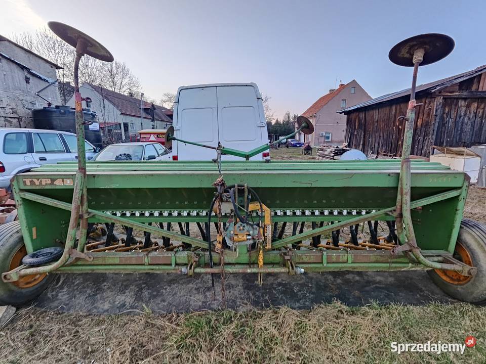 Siewnik Amazone D7 super S 4m pełne wyposażenie