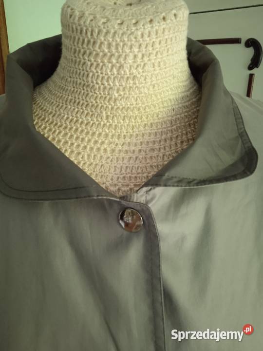 DWUSTRONNY PŁASZCZ Z PÓŁKLOSZA r 42 Kurtki i płaszcze Piła