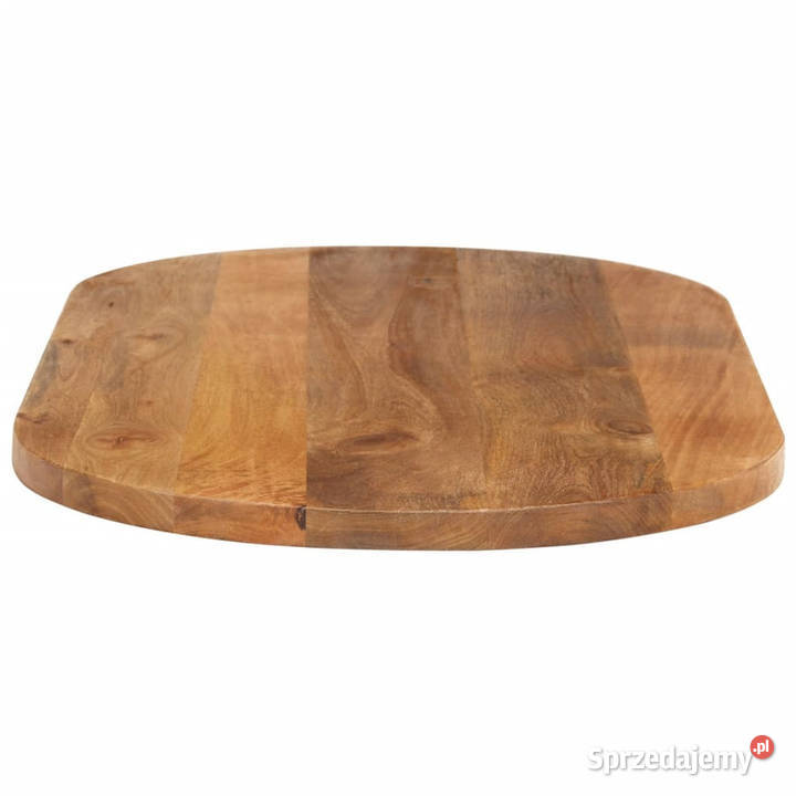 Blat stołu 100x50x38 owalny lite drewno mango Warszawa