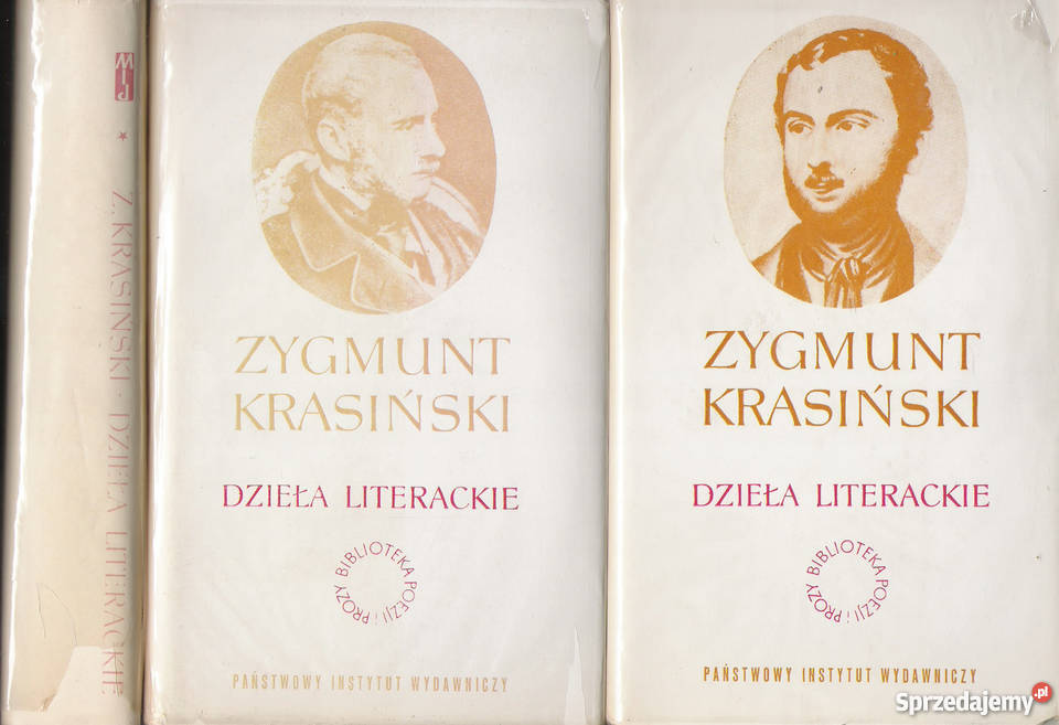 Zygmunt Krasiński Dzieła Literackie 3 tomy Puławy