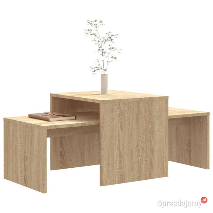 Stolik kawowy dąb sonoma 100x48x40 WM802915 Stoły Warszawa