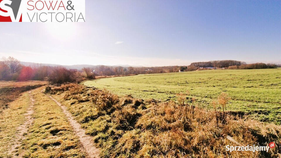 Przestrzeń prywatność warunki zabudowy budowlana Sprzedaż dolnośląskie Wałbrzych