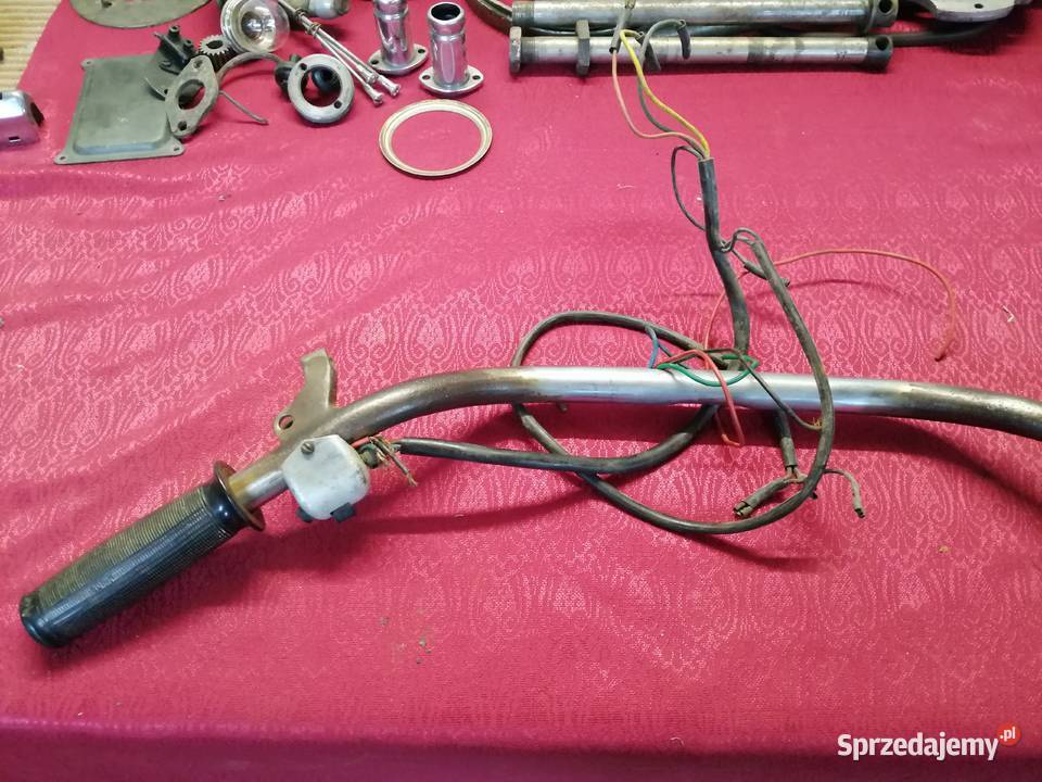 Kierownica junak m10 manetki przełącznik ssanie Golasowice