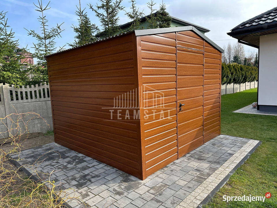 SCHOWEK DOMEK OGRODOWY 3x3 m dwuspadowy jasny Kostrzyn nad Odrą