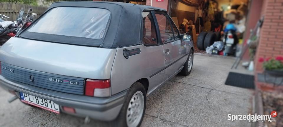 Peugeot 205 cabrio Warszawa