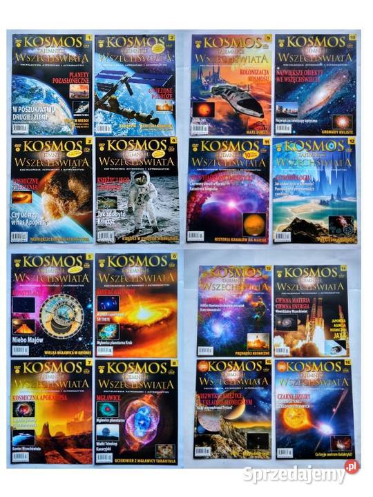 Kosmos Tajemnice Wszechświata zeszyty i DVD Gdynia