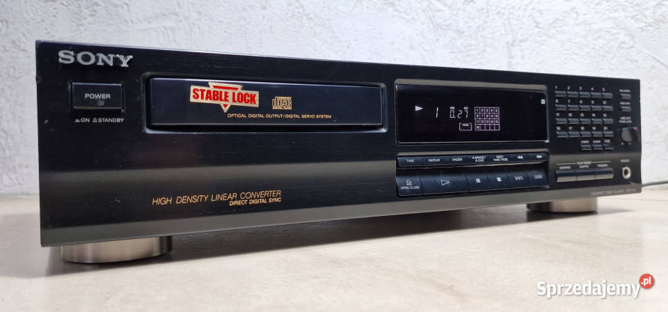 Sony odtwarzacz kompaktowy CD player CDP 511 Międzychód