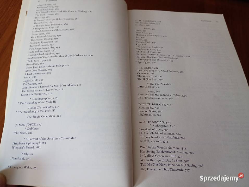 Modern British literature Kermode Hollander Gdańsk