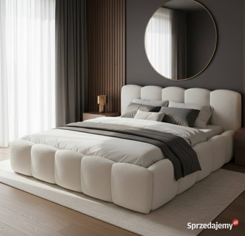 Łóżko tapicerowane 160x200 z pojemnikiem Wieliczka sprzedam