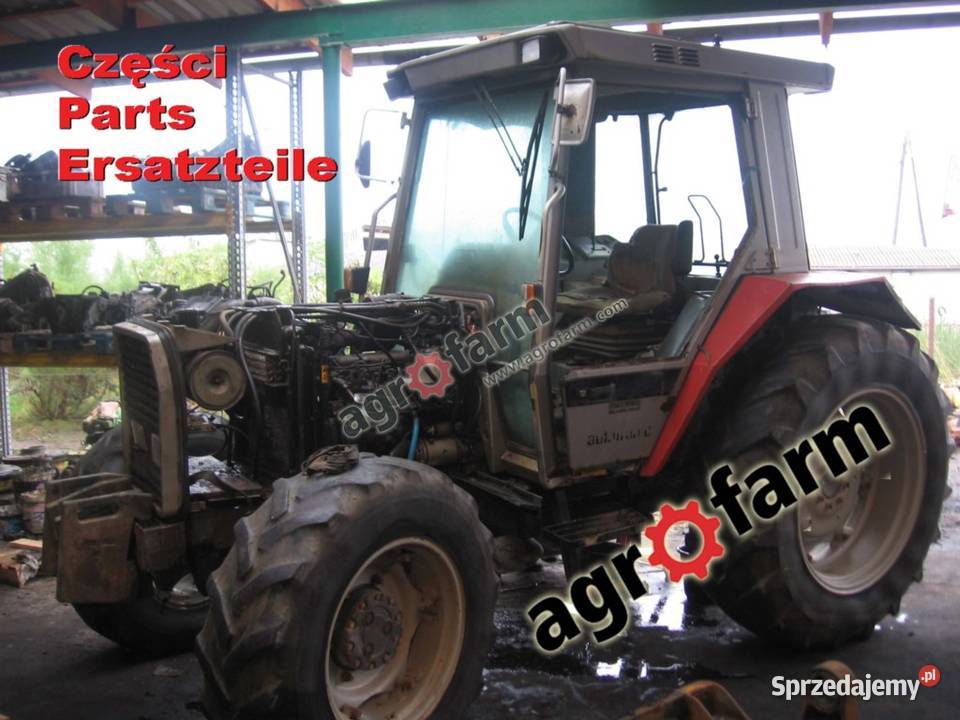 Massey Ferguson 3065 części skrzynia biegów oś Byków