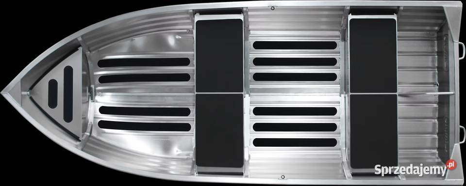 Łódź łódka wędkarska aluminiowa Kimple TROUT 370 Warszawa
