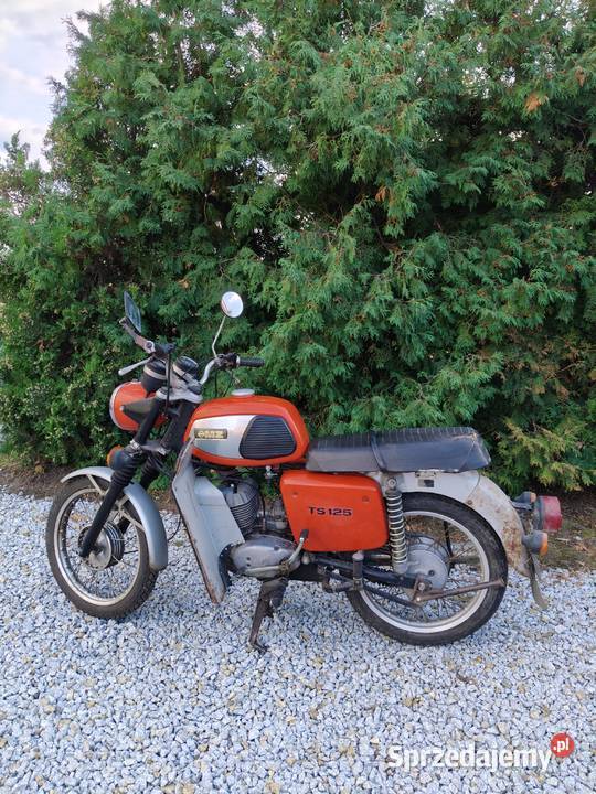 Motocykl MZ TS 125 deluxe 1984r z dokumentami do Kalisz sprzedam