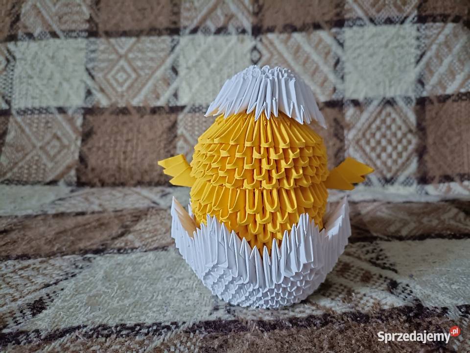 Kurczaczek w skorupce Origami Modułowe 3D Kwidzyn