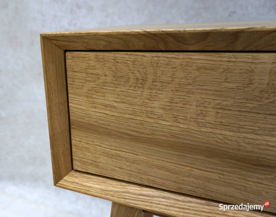 Konsola dębowa z szufladą IZU Janczowa