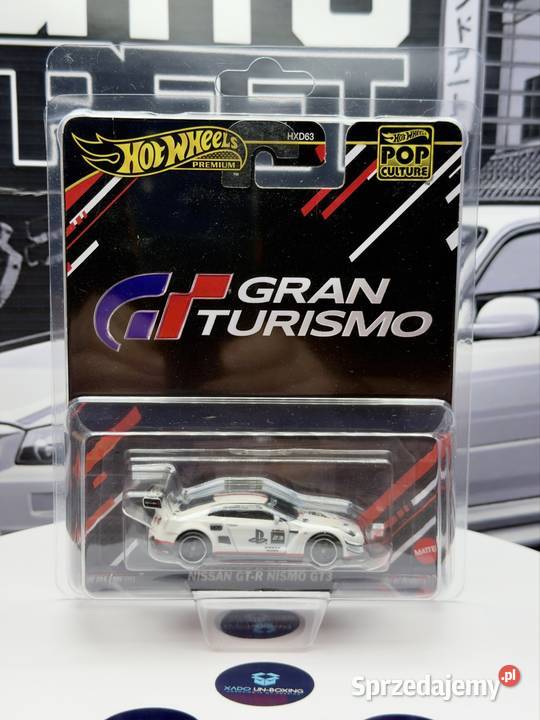 Hot Wheels POP Culture Nissan GTR Nismo GT3 BOX Wrocław