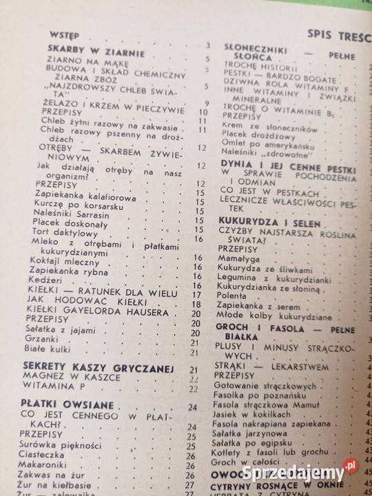 Smacznego zdrowie natura książki kucharskie kuchnia, potrawy Warszawa