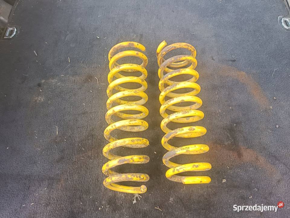 Sprężyny Tył Żółte Quatro Audi A4 B5 a35 śląskie Myszków