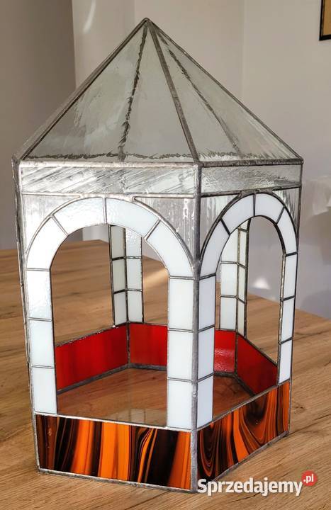 Elegancka ręcznie wykonana witrażowa altanka w Kraków