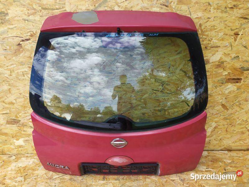 TYLNA KLAPA POKRYWA BAGAŻNIKA NISSAN MICRA K12 Rudziniec
