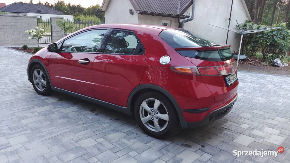 Honda Civic UFO klimatyzacja LPG 5 drzwi welury Ostrów Mazowiecka