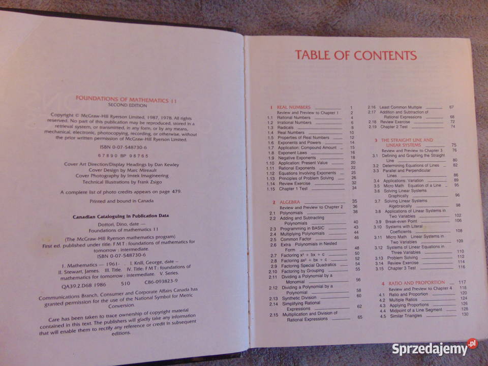 Foundations of Mathematics 11 Stewart Dottori Lublin