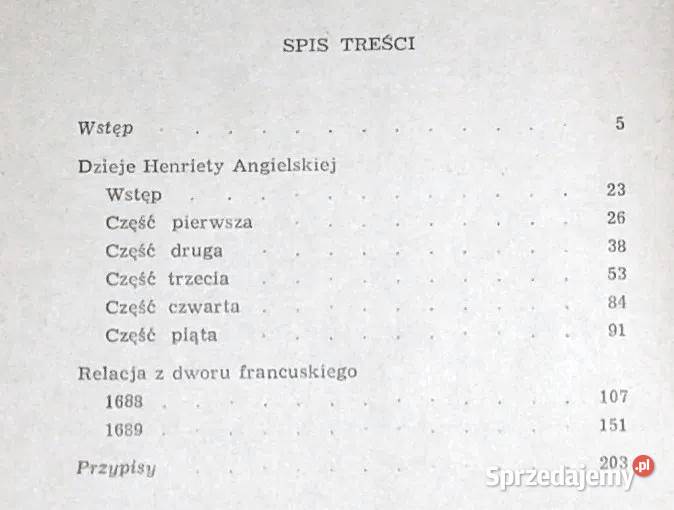 Dzieje Henriety Angielskiej Relacja z dworu Chełm