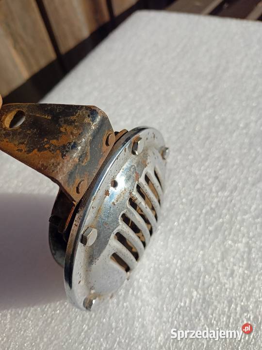 Klakson sygnał motocyklowy 6 volt WSK Panonia