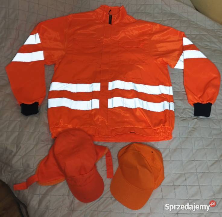 Komplet odzieży roboczej ostrzegawczej XXL Trzcianka