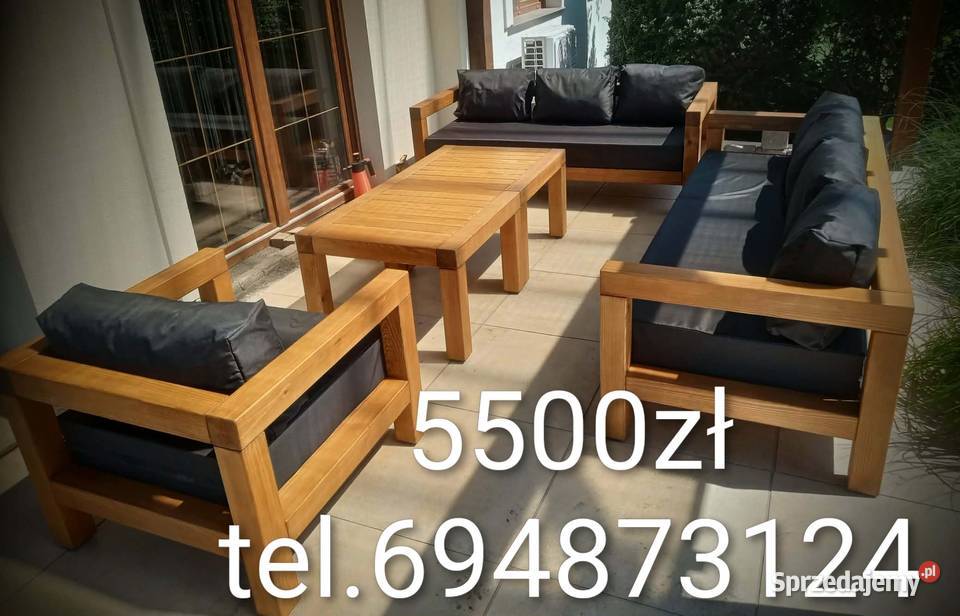 Meble ogrodowe małopolskie Krzeszów