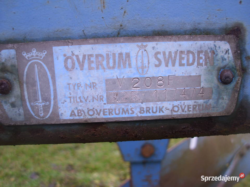 Pług Overum 2skibowy obrotowy Rzeszów