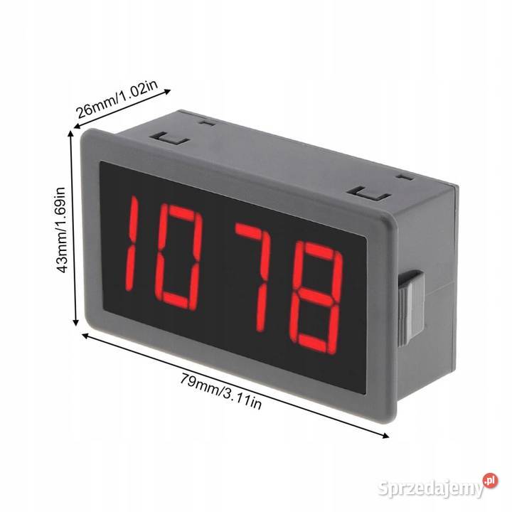 Tachometr Cyfrowy LED CF5135CZ 109999 RPM DC Ludźmierz